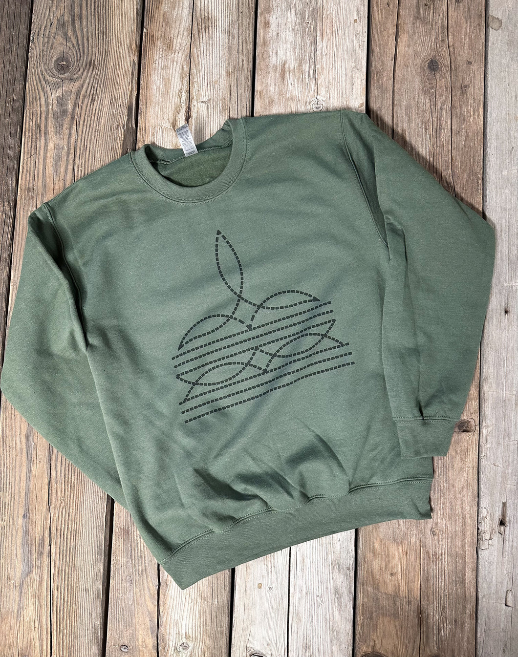 Boot Stitching Sweatshirt