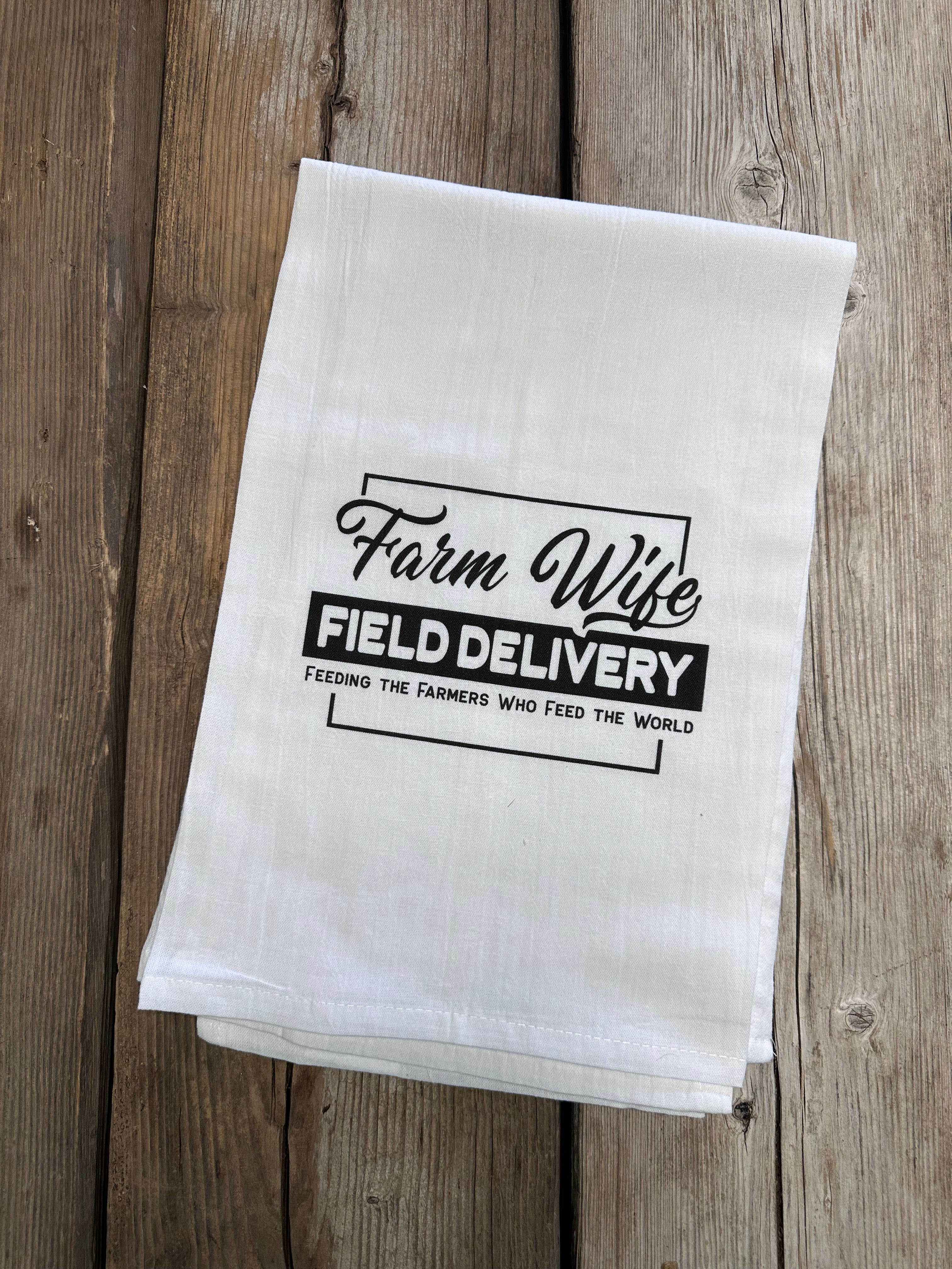 Farm Wife Tea Towel