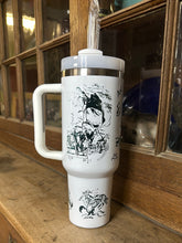Load image into Gallery viewer, Wild West 40 oz Tumbler #26 DAMAGED