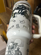 Load image into Gallery viewer, Wild West 40 oz Tumbler #27 DAMAGED