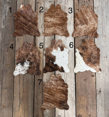Cowhide - Small Light Brindle
