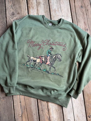 Western Christmas Sweatshirt