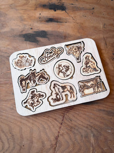 Cowgirl Puzzle
