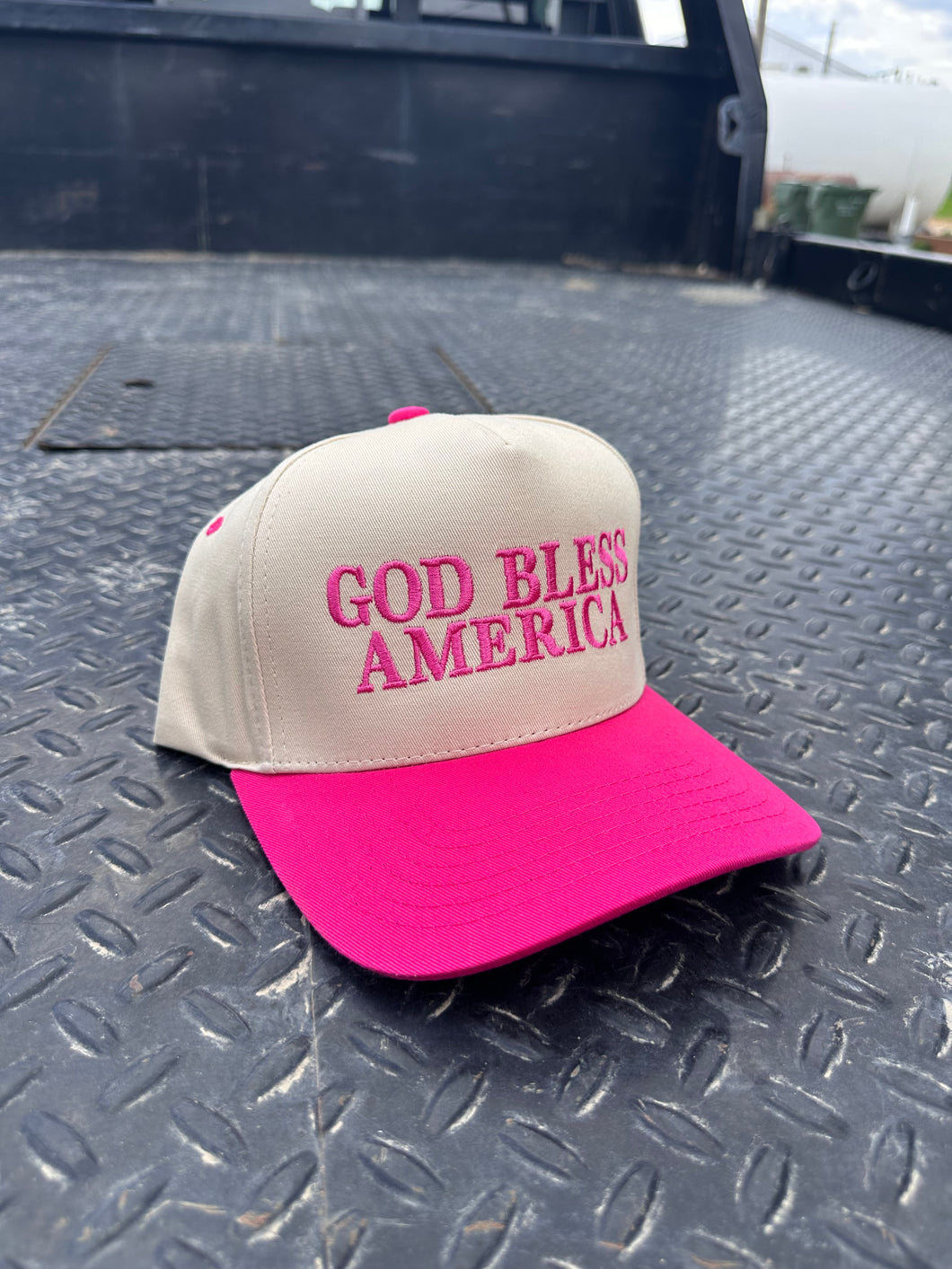 God Bless America - Hot Pink