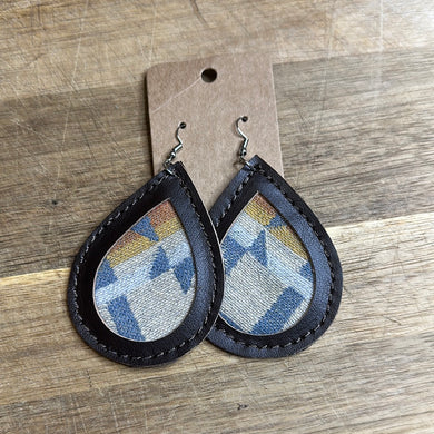 Pendleton Inlay Earrings - Large