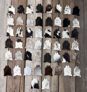 Cowhide Coasters